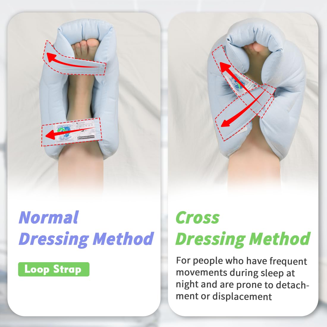 Open heel design suspends the heel to reduce direct pressure