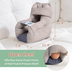Machine washable EZ Assistive heel protector for easy cleaning
