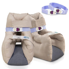 EZ Assistive heel protector with open heel design for pressure relief during rest