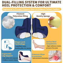 EZ Assistive compatible with air mattresses for enhanced pressure relief.