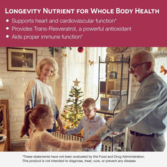 EZ Melts antioxidant polyphenols from resveratrol promote healthy aging.