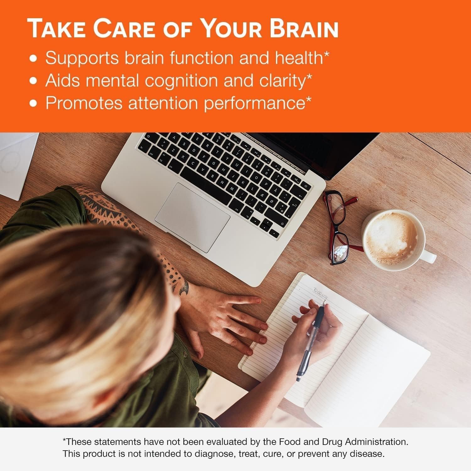 EZ Melts Citicoline vegan non-GMO formula without artificial flavors.