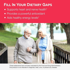 EZ Melts CoQ10 immune-support visual highlights convenient daily wellness.
