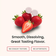 Vegan and Non-GMO badge conveys clean plant-based supplement option