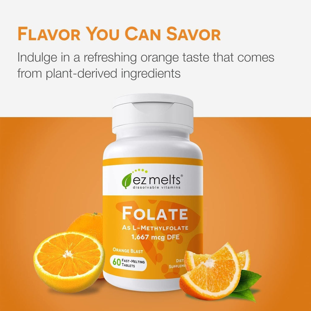 EZ Melts gluten-free, sugar-free formula with no artificial flavors