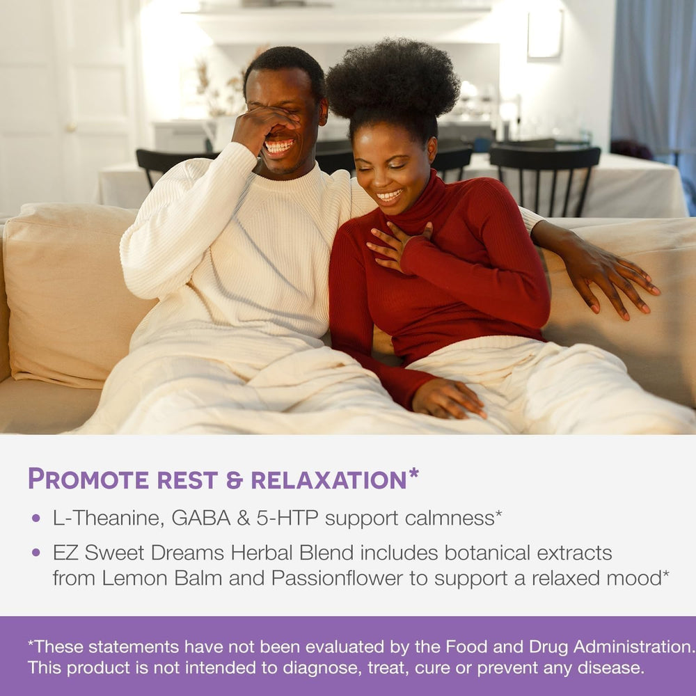 EZ Melts Melatonin Plus five-mg dosage for gentle sleep support