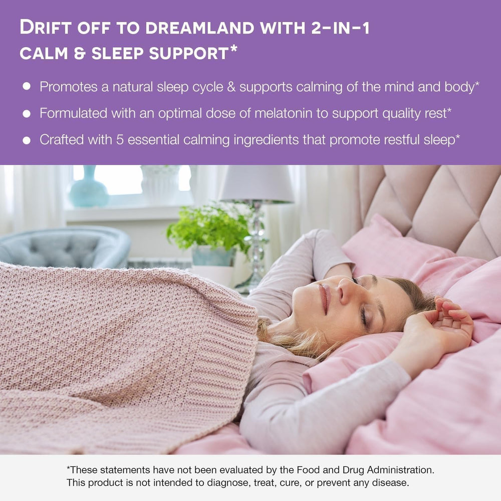 EZ Melts Melatonin Plus on-the-go bottle for convenient nightly routine