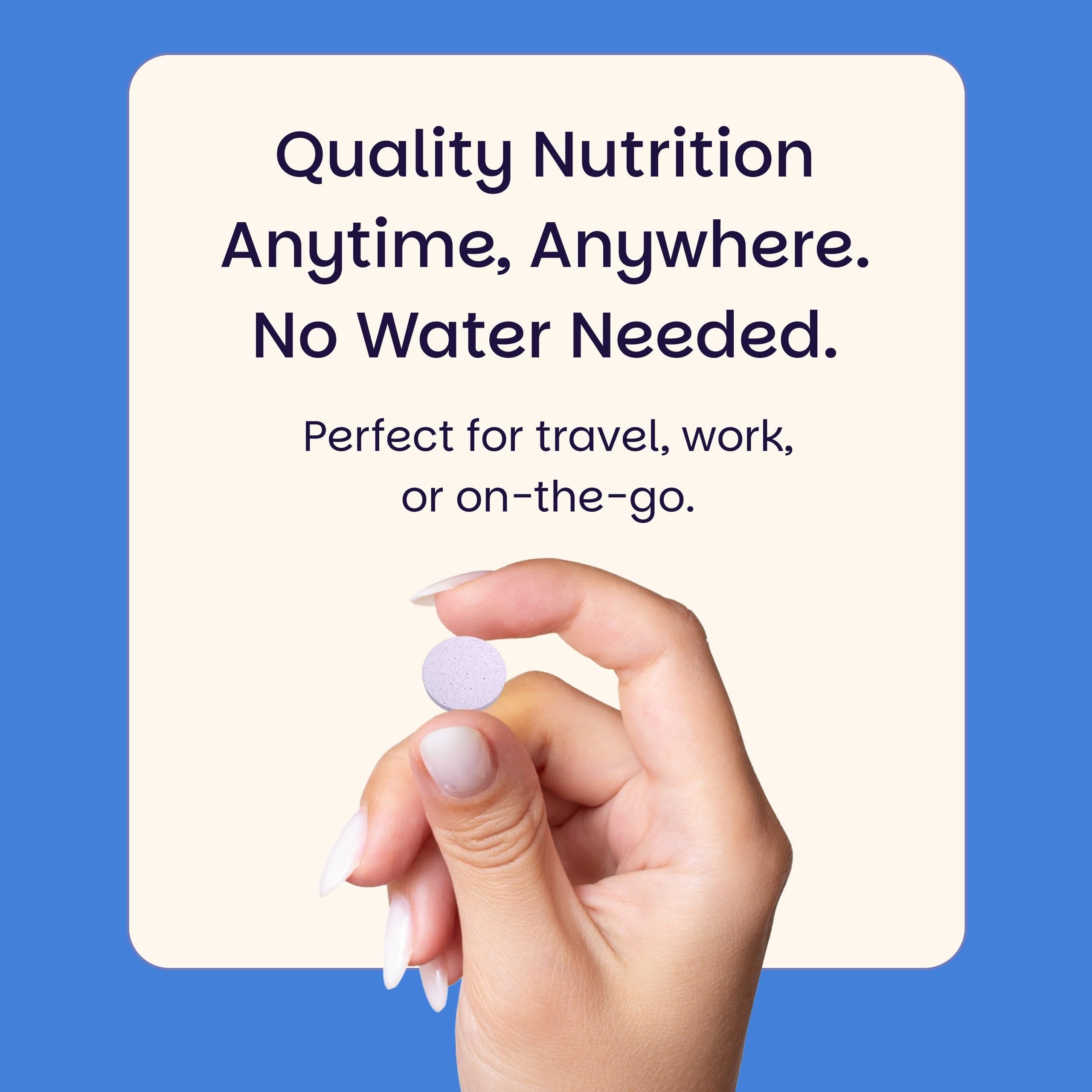 EZ Melts dry mouth relief with saliva support
