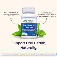 EZ Melts vegan non-GMO formula with no artificial flavors