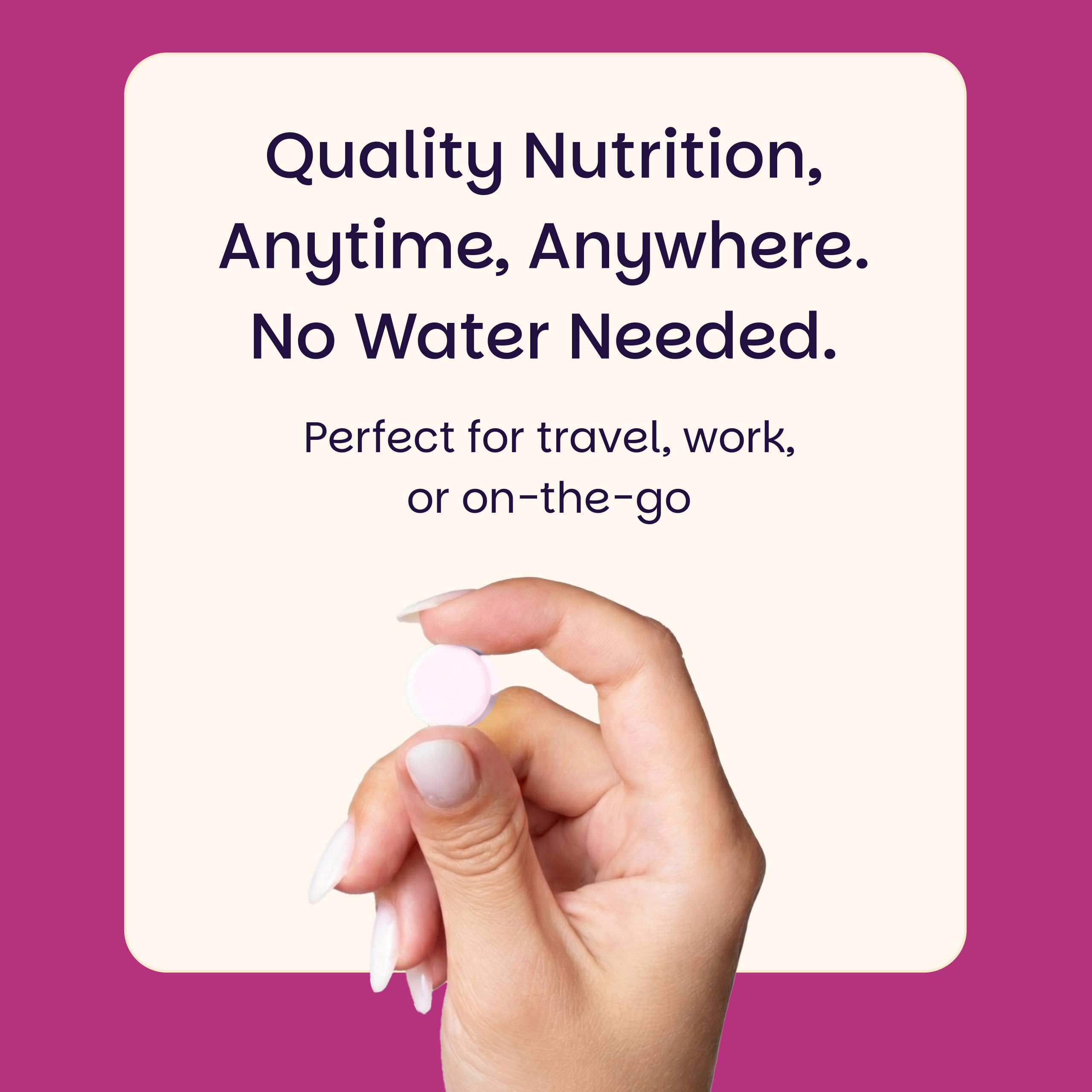 EZ Melts pure vegan, non-GMO ingredients, allergen-free.
