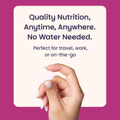 EZ Melts pure vegan, non-GMO ingredients, allergen-free.