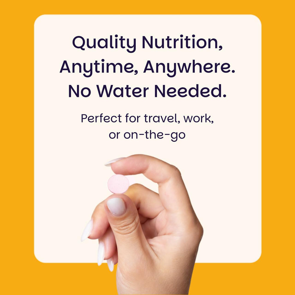 EZ Melts travel-friendly pack demonstrates on-the-go vitamin C