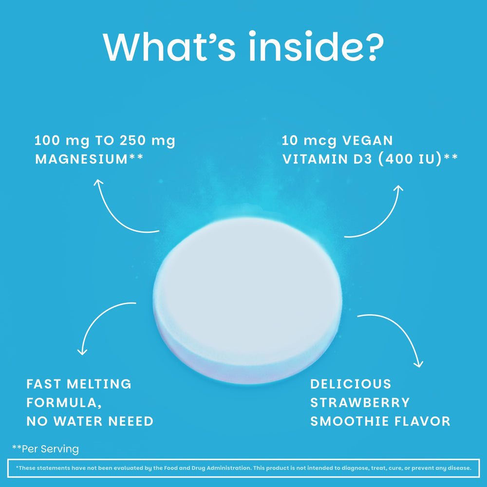 EZ Melts vegan non-GMO label confirms clean, allergen-conscious formulation