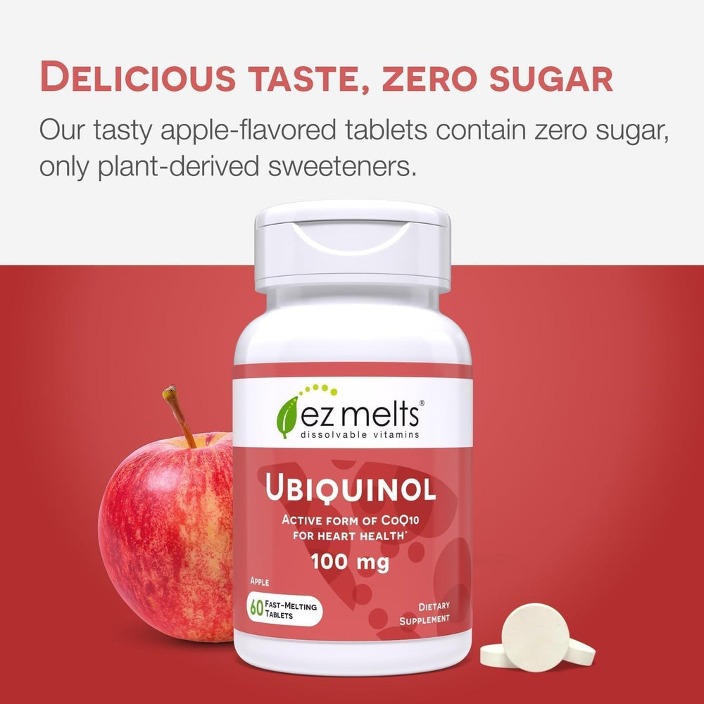 EZ Melts vegan non-GMO formula without artificial flavors