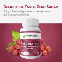 EZ Melts vegan non-GMO tablets free from common allergens.