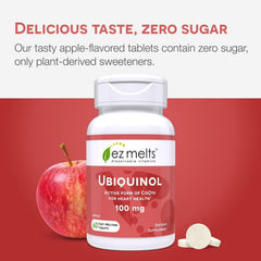 EZ Melts vegan non-GMO formula without artificial flavors