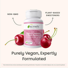 EZ Melts wellness routine morning image conveys steady, jitter-free potential energy.