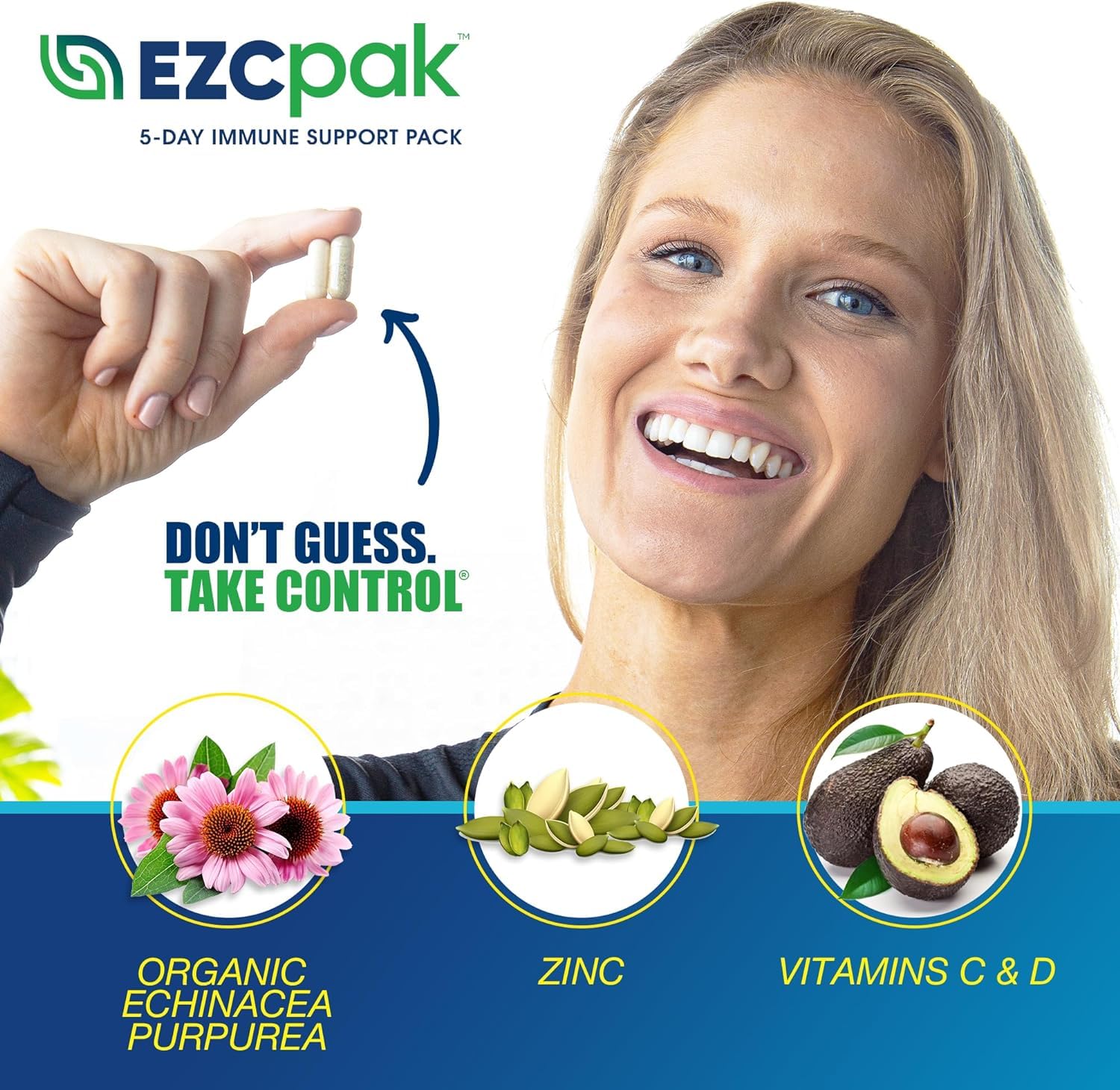 EZC Pak packaging showing travel-friendly design