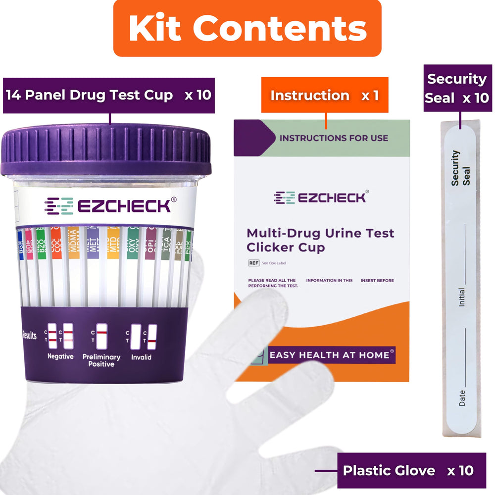 EZCHECK refund label illustrating money-back guarantee commitment.