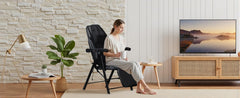 Ezencon chair with adjustable neck and backrest height for tall and short users
