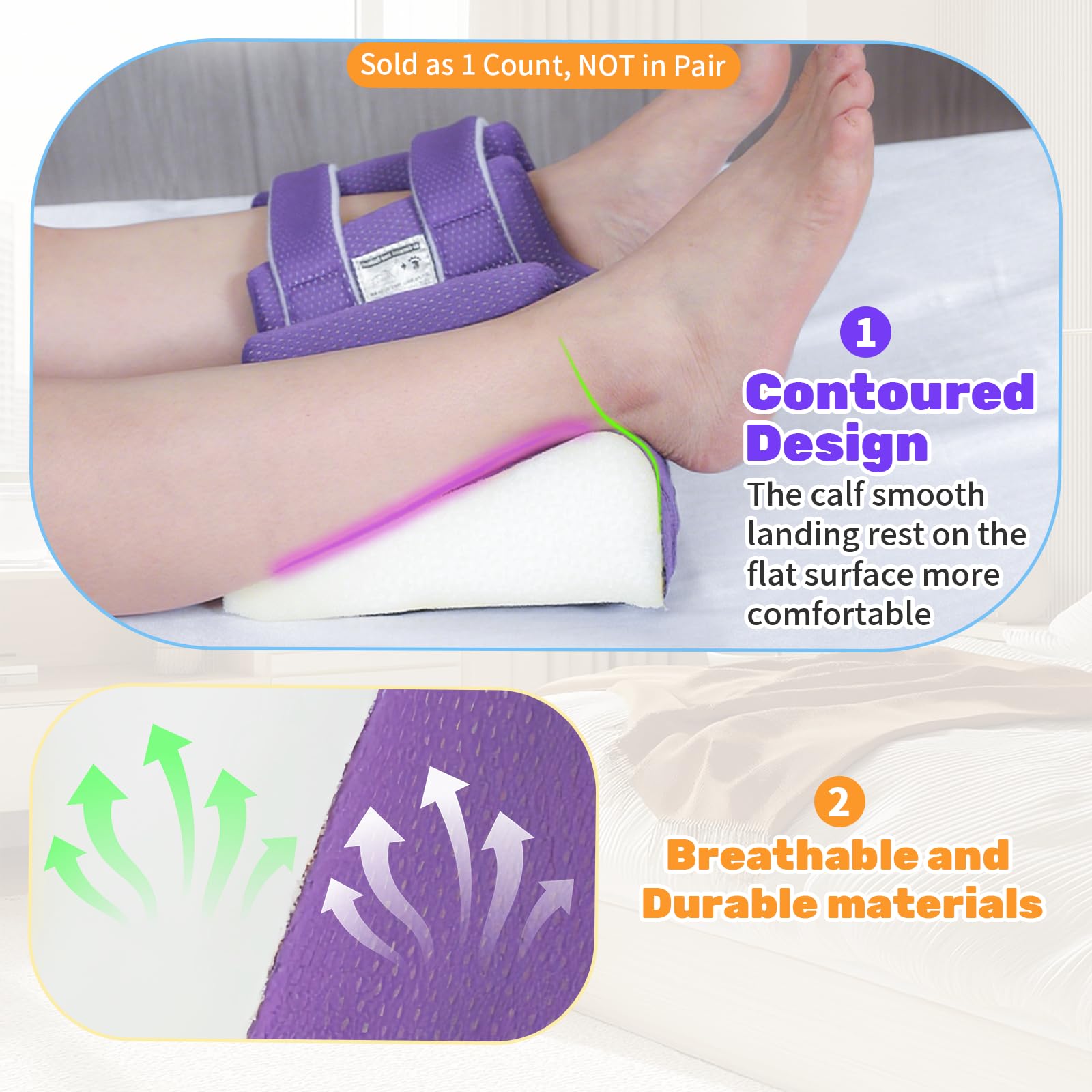 EZSLINGGLIDE machine-washable cushion for easy daily care.