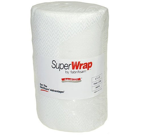 Fabrifoam SuperWrap foam-back bandage 6x15 inches provides cushioned wrap and secure dressing support.