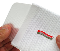 Fabrifoam SuperWrap hook and loop fasteners keep positioning precise during activity.