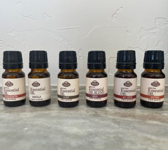 Fabulous Frannie Nutmeg essential oil bottle adds warmth to seasonal blends.