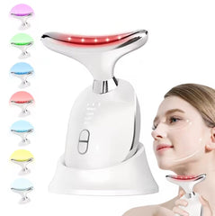 Face Sculpting Tool with 7-color LED therapy for radiant at-home skin.