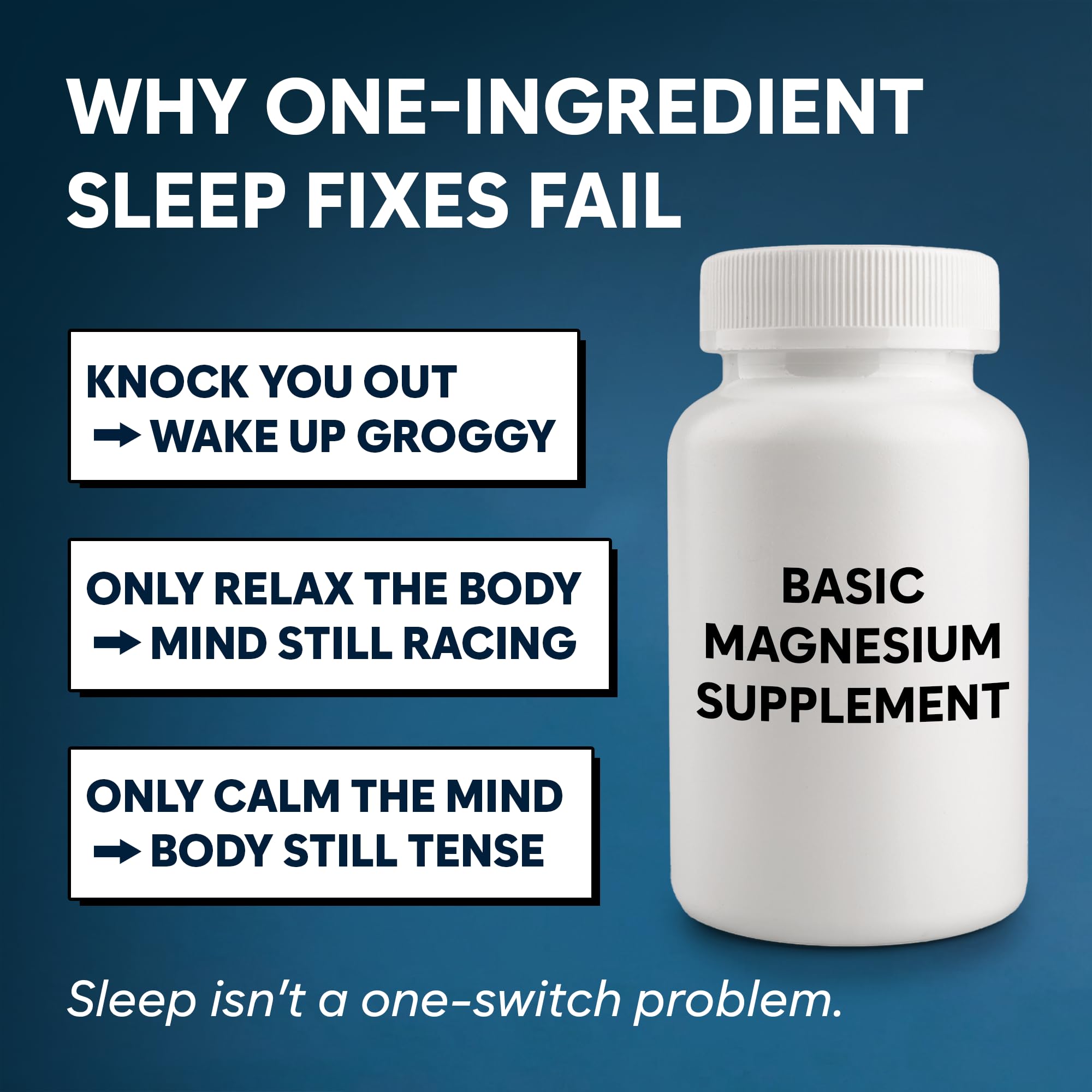 Facime GABA L-Theanine Chamomile blend capsules for calming nightly use.