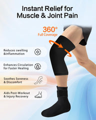FadFun ankle wrap strap offers hands-free cooling with adjustable fit.