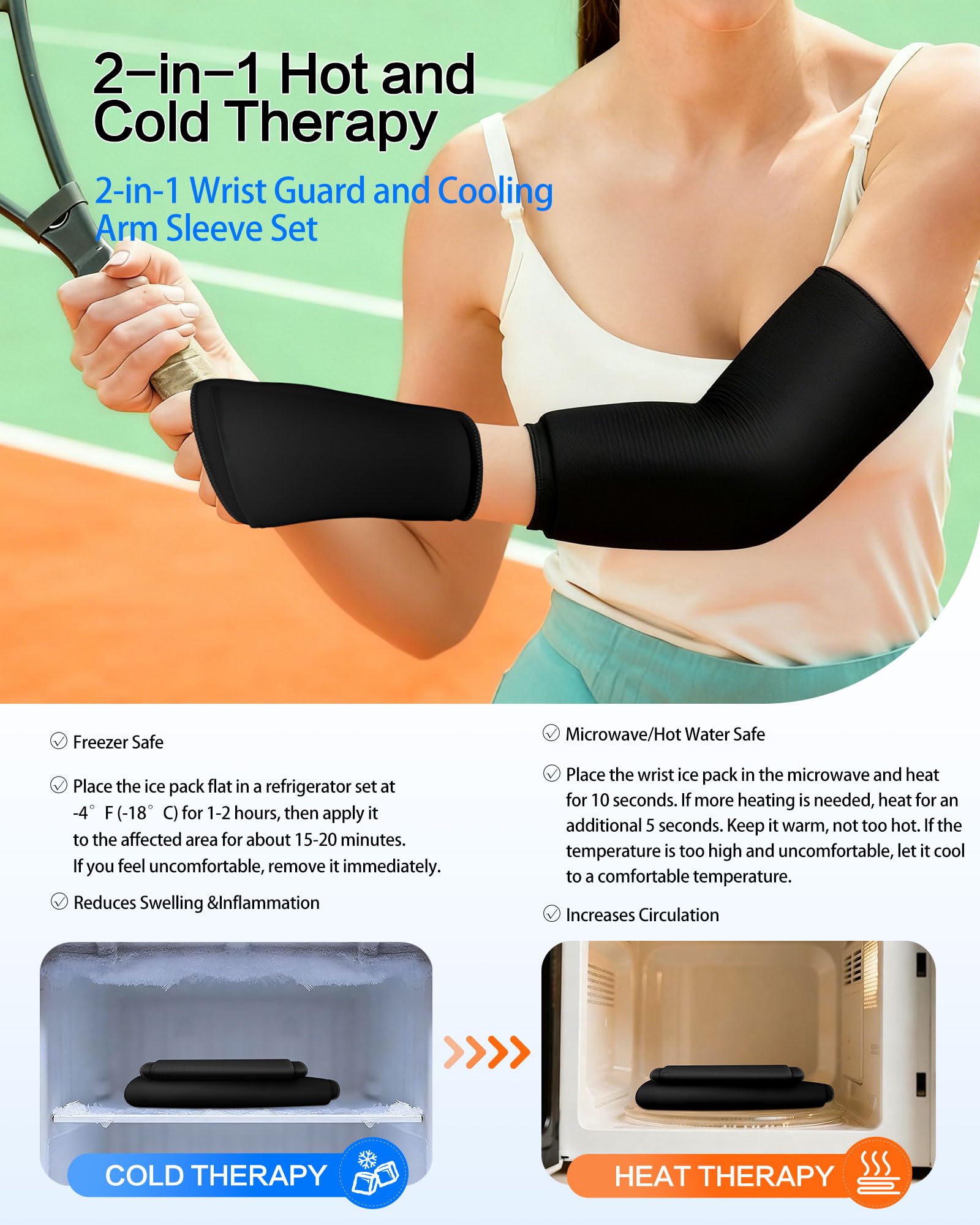 FadFun cold therapy packs ready from fridge for soothing relief