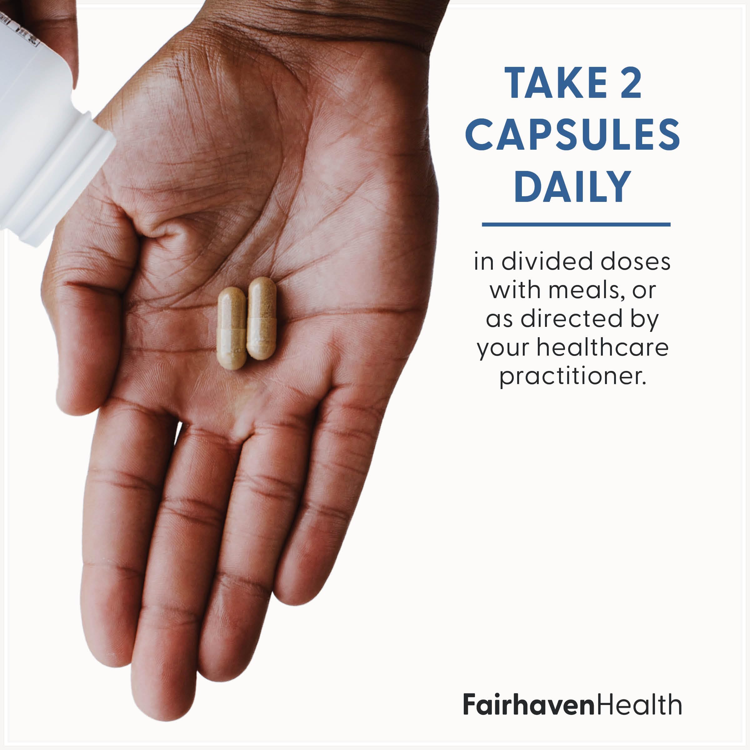Fairhaven Health CountBoost label front emphasizing count-focused men's formula