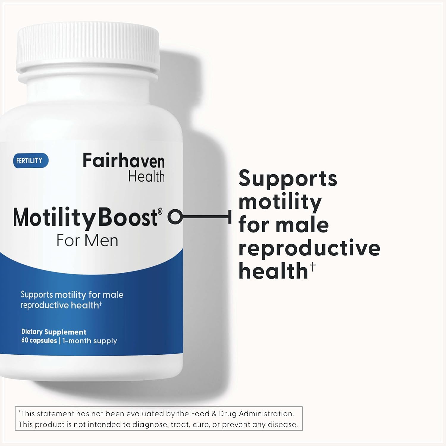 Fairhaven Health dosing cup and pills clearly visible.