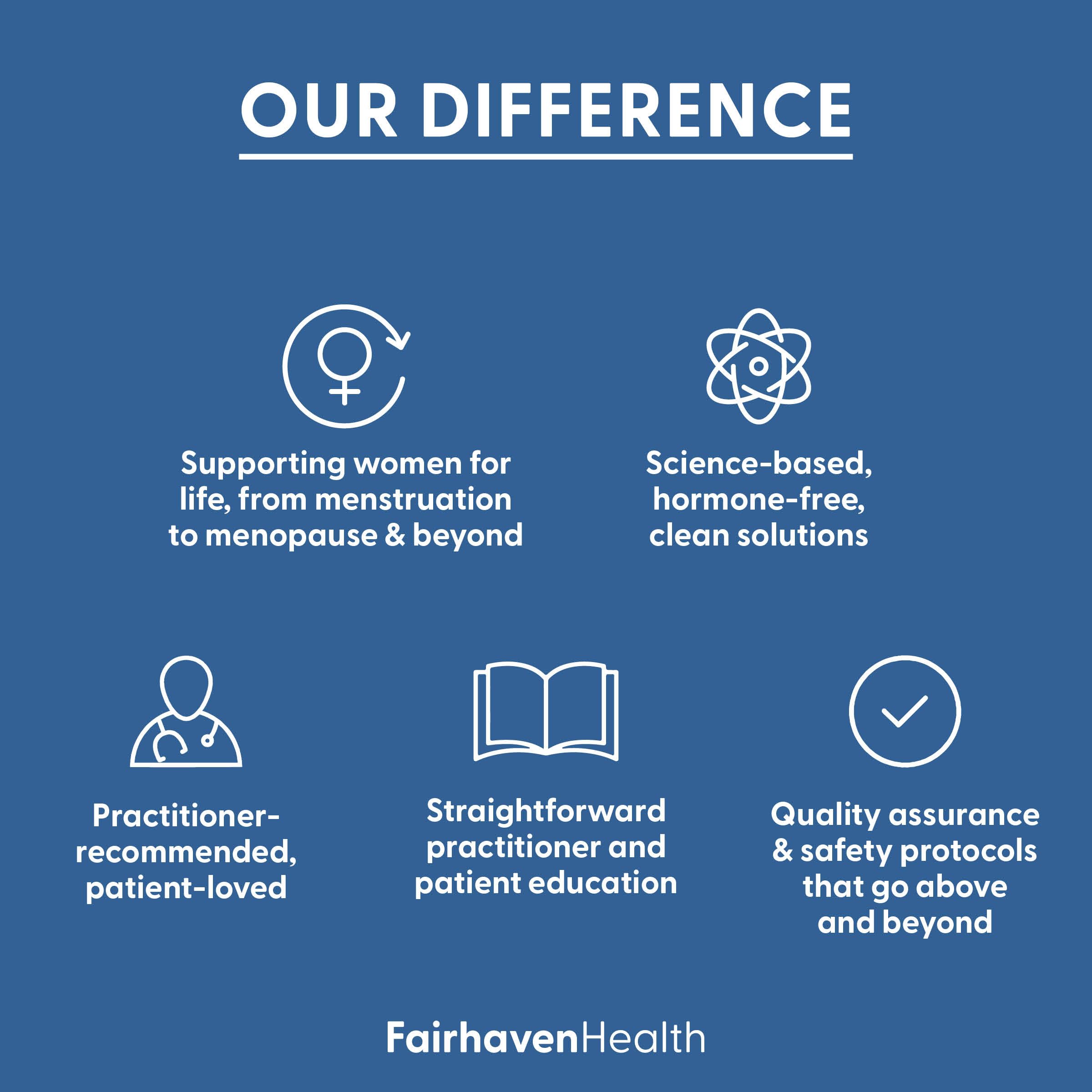 Fairhaven Health FertilAid MotilityBoost back label with usage tips.
