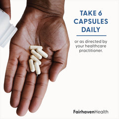 Fairhaven Health FH Pro ingredients list shows L-carnitine and zinc.