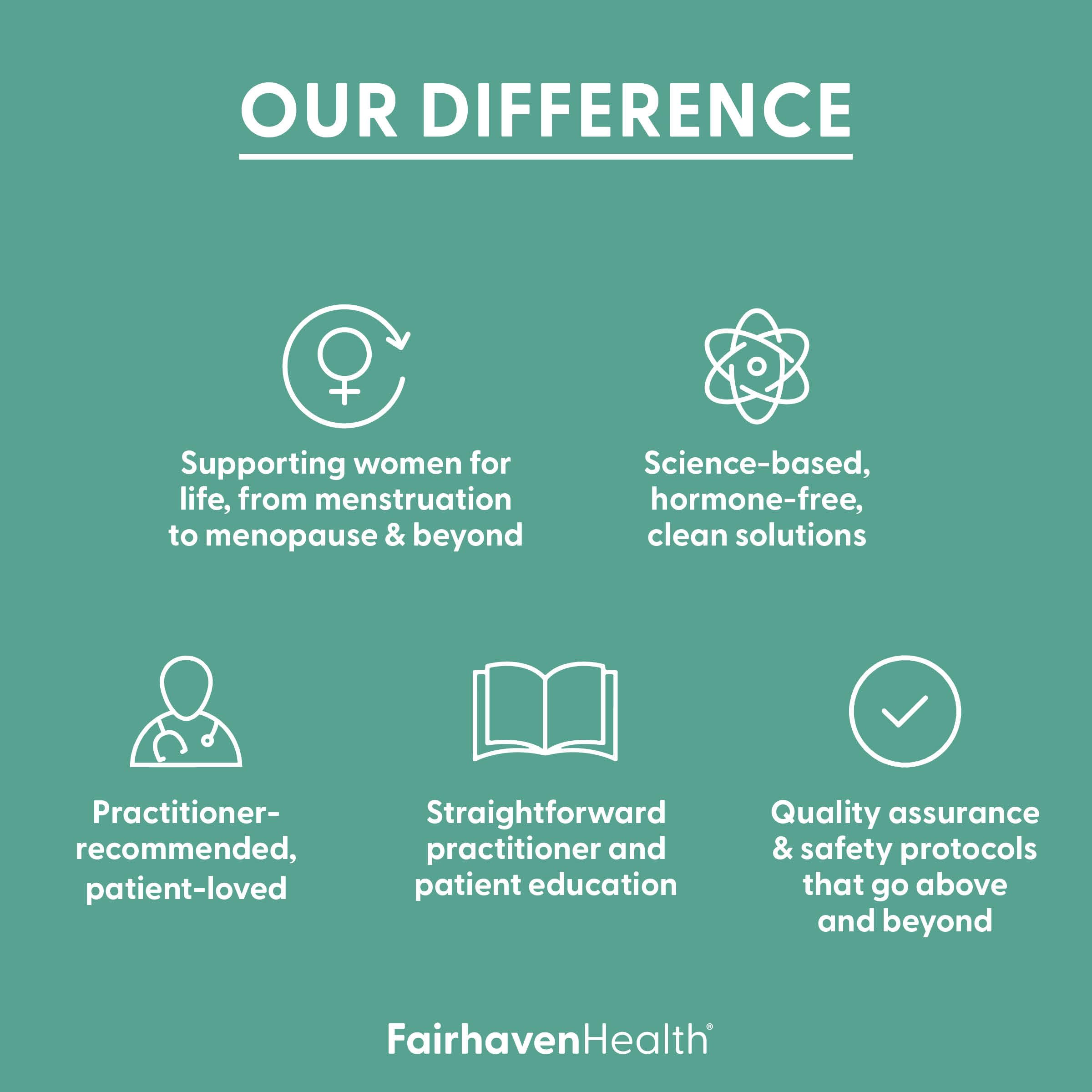 Vegan, gluten‑free formula label from Fairhaven Health