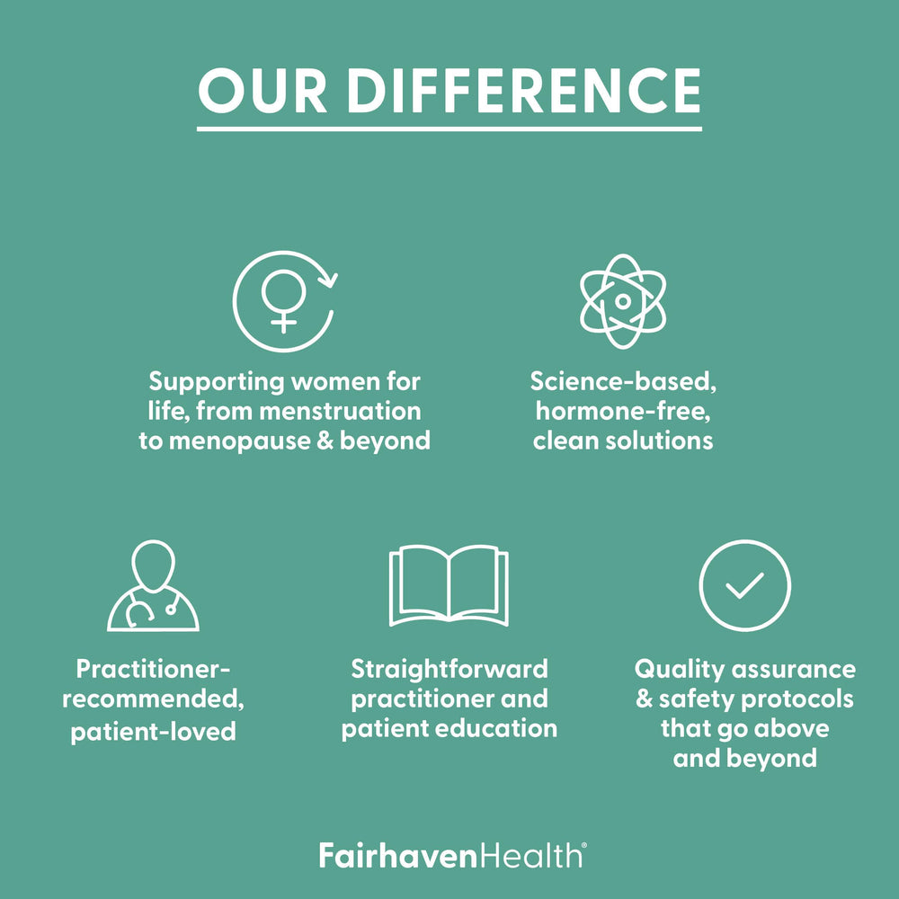 Vegan, gluten‑free formula label from Fairhaven Health