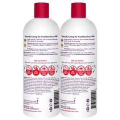 Fairy Tales Rosemary Repel Kids Shampoo lather demonstrates gentle cleansing for kids' hair.