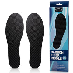FAKILO carbon fiber insole box displayed for easy setup and storage