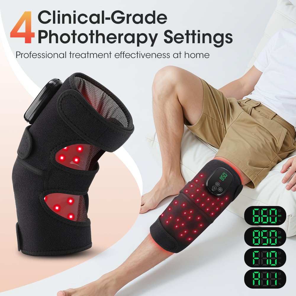 FAMILY HEALTH four-motor vibration targets multiple knee zones.