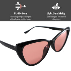Family Tree Remedies FL-41 migraine glasses indoors outdoors transition for comfort