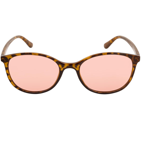 Family Tree Remedies FL-41 migraine glasses in tortoise frame deliver migraine-friendly color clarity.