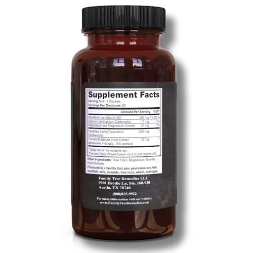 Family Tree Remedies Preventa bottle label confirms PA-Free formula.
