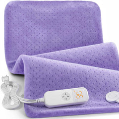 Fanatato heating pad with 33x17 back-shoulder coverage for targeted warmth.