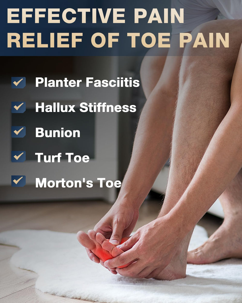 FANCYWING Mortons Extension insole underfoot support demonstrates stable footing