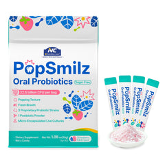 fanFentac 225B CFU probiotics powder for quick oral care on the tongue