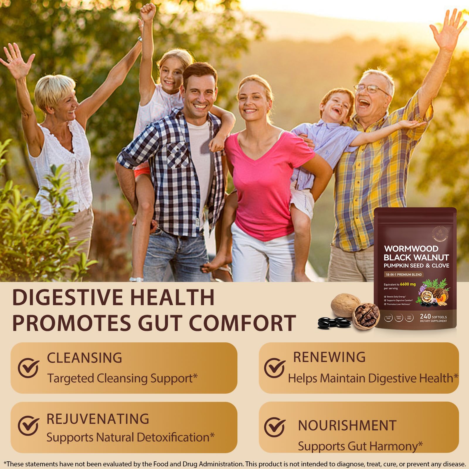 FANSHI Digestive routine with water demonstrates convenient daily use.