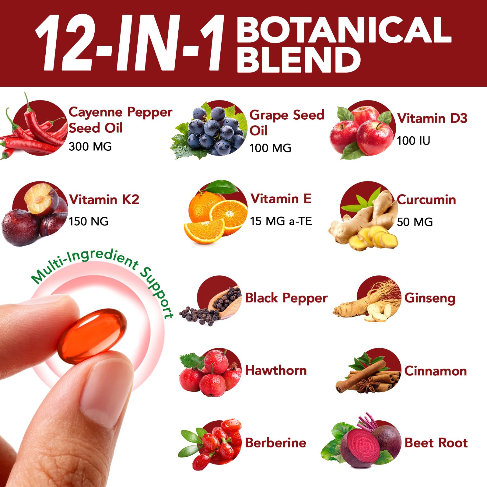 FANSHI Hawthorn-Beetroot-Turmeric blend image suggesting heart-friendly herbal support