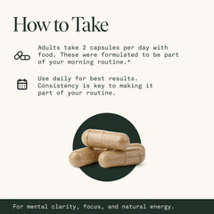 Fantastic Fungi vegan formula emphasizes plant-based adaptogenic blend.